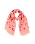 Шарф Lanvin, лососево-розовый - фото