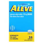 Таблетки напроксена натрия, 220 мг, 24 капсулы Aleve - фото