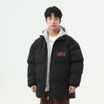 LEVEL Пуховик серии RELAX унисекс, Black (without Hood) - фото 8