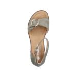 Босоножки на ремешках Rieker, пастельный зеленый - фото 3