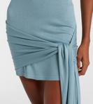 Шелковое платье-мини из джерси Aya Muse, Arona - фото 5