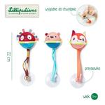 Lilliputiens, игрушки для ванной Мячи на присосках, набор - фото 2