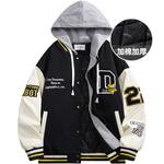 Бейсбольная куртка унисекс Doraemon, Черный/Зеленый - фото 7