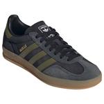 Кроссовки adidas Gazelle Indoor 'Core Black Focus Olive' - фото 2
