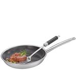 Сковорода Spring серебристый диаметр: 28 см - фото 3