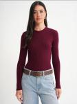 MixRay Свитер в бордовом цвете - фото