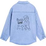 Детская джинсовая рубашка Lee, светло-голубой - фото 3