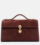 Сумка-тоут Symmetry Pochette из замши Savette, Espresso - фото