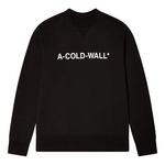 Толстовка essential logo sweatshirt 'black' A-Cold-Wall*, черный - фото 4