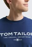 Футболка TOM TAILOR WITH PRINT, Ocean Blue/Blue - фото 4