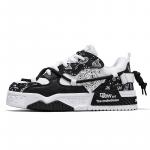 Кроссовки Ogoman OUGLEMEN Skateboarding Shoes Men Low-top, белый/черный - фото 2