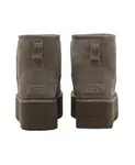 Ботинки UGG на платформе, серый - фото 2