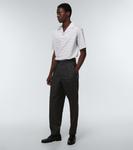 Хлопковая рубашка-поло Giorgio Armani, Cloud Dancer - фото 2