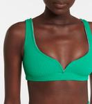 Ребристый верх бикини Камала Alexandra Miro, Emerald - фото 4