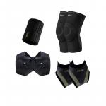 Защитный набор для хайкинга, баскетбола, тенниса, бадминтона, бега и велоспорта унисекс Jeep, protective gear 6-piece set[knee protector *2+ankle brace *2+wrist brace+shoulder protector] - фото