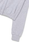 Толстовка OVS Zip-up sweatshirt, Light Grey/Grey - фото 3