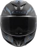 Шлем LS2 ff820 rapid iii xtrem, Black/Blue - фото 5
