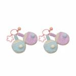 Плюшевый кулон для бадминтона и пинг-понга 5см LALABABY - фото