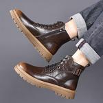 Мужские ботинки Cahhrrn X Martin Boot Men Beige Yedani - фото 13