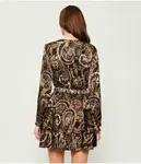 Платье Клариссы Guess Jeans, коричневый - фото 3