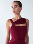 Миди платье BWLDR WALKIN, Burgundy - фото 3