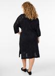 Повседневное платье MIT AJOURMUSTER UND 3/4-ÄRMELN Zizzi, черный - фото 2