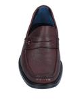 Лоферы A.Testoni, бордовый - фото 4