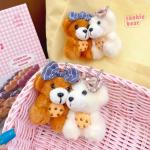 Плюшевый кулон мишка печенье мини кукла высота 6см X3COMMUNE - фото 6