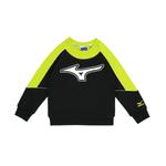 Детский свитшот Mizuno, черный - фото