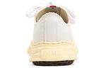 Hank Vintage Sole Canvas Low White Mihara Yasuhiro - фото 4