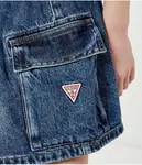 Джинсовая юбка Guess, синий - фото 4