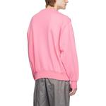 Свитшот с нашивкой-логотипом Acne Studios, розовый - фото 7