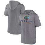 Мужская футболка с капюшоном Modern Stack с логотипом Heather Grey Florida Gators Modern Stack Fanatics - фото