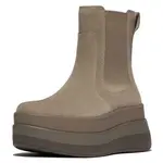 Ботинки Fitflop F-Mode Stack Suede Chelsea, коричневый - фото