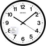 SEIKO Часы Quartz Movement Plastic Wall Clock Unisex White - фото