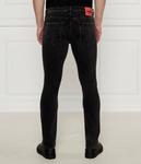 Джинсы мужские Hugo облегающего кроя, черный - фото 4