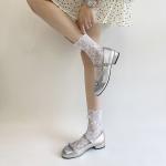 Туфли на блочном каблуке Mary Jane Medd, Ecru - фото 4