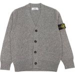 Детский свитер Stone Island, серый - фото