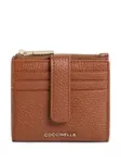 Кошелек на молнии Coccinelle, коричневый - фото