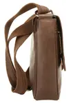 Сумка через плечо Bagan, натуральная кожа, коричневый - фото 5