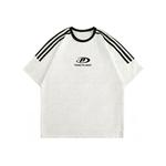 Футболка унисекс PUNCTILIOUS, голубой абрикос - фото