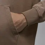 Джордан Флайт Флис Мужская Толстовка с Капюшоном, Древний Коричневый - фото 7