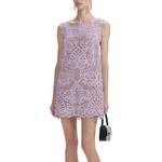 Self-portrait Женское платье-слэп Self portrait лиловое - фото 5