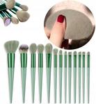 Набор профессиональных кистей для макияжа, 13 шт. + Чехол Edibazzar - фото