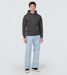 Худи rockstud из хлопкового джерси Valentino, серый - фото 2