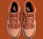Мужские кроссовки Nike Dunk Mid, Amber Brown/Dark Russet/Phantom/Black - фото 2