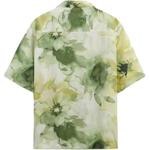 Футболка мужская зеленая ZARA - фото 2