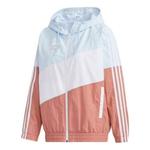 Куртка neo essential game windbreaker 'teal white black' Adidas, мультиколор - фото