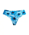 Бикини-Трусики со средней посадкой, маки Vilebrequin, синий - фото