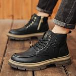 Grumpy ram Черные короткие ботинки мартин, цвет Black - фото 5